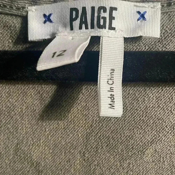 Paige “Christie” racerback casually summer midrise green utility romper pant 12 - Picture 4 of 5